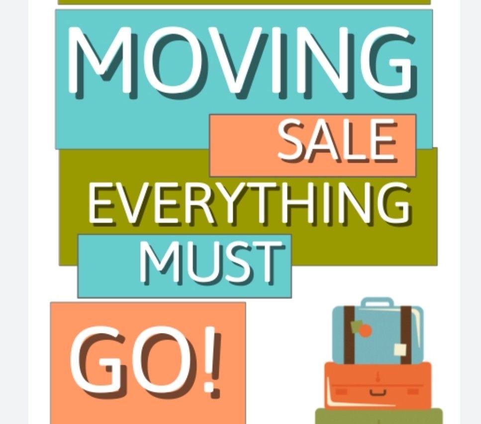 House Moving Sale - Items Include, Sofa, Bed, Wall Art, Furniture, Lamps And More