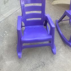Set  Of Two Rocking Chairs