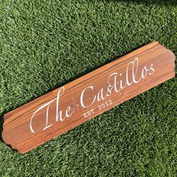 Customizable Wood Signs