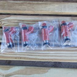 Fuel Injector 4pcs for Stratus Coupe 3.0L 2001-2005 Car Common Rail Injector Nozzle Adapter Engine Fuel Injector Assembly 15710-65D00
