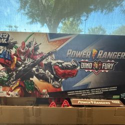 Power Rangers Dino Fury Zord Link Combining Megazord Mega Pack Exclusive