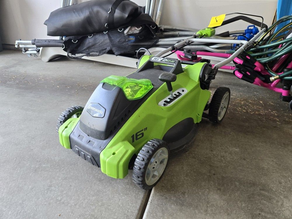 Greenworks 40V 16" Cordless (Push) Lawn Mower