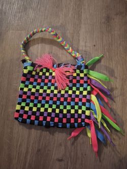 Hand made girls purse