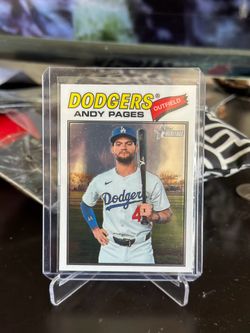 Andy Pages Refractor Card