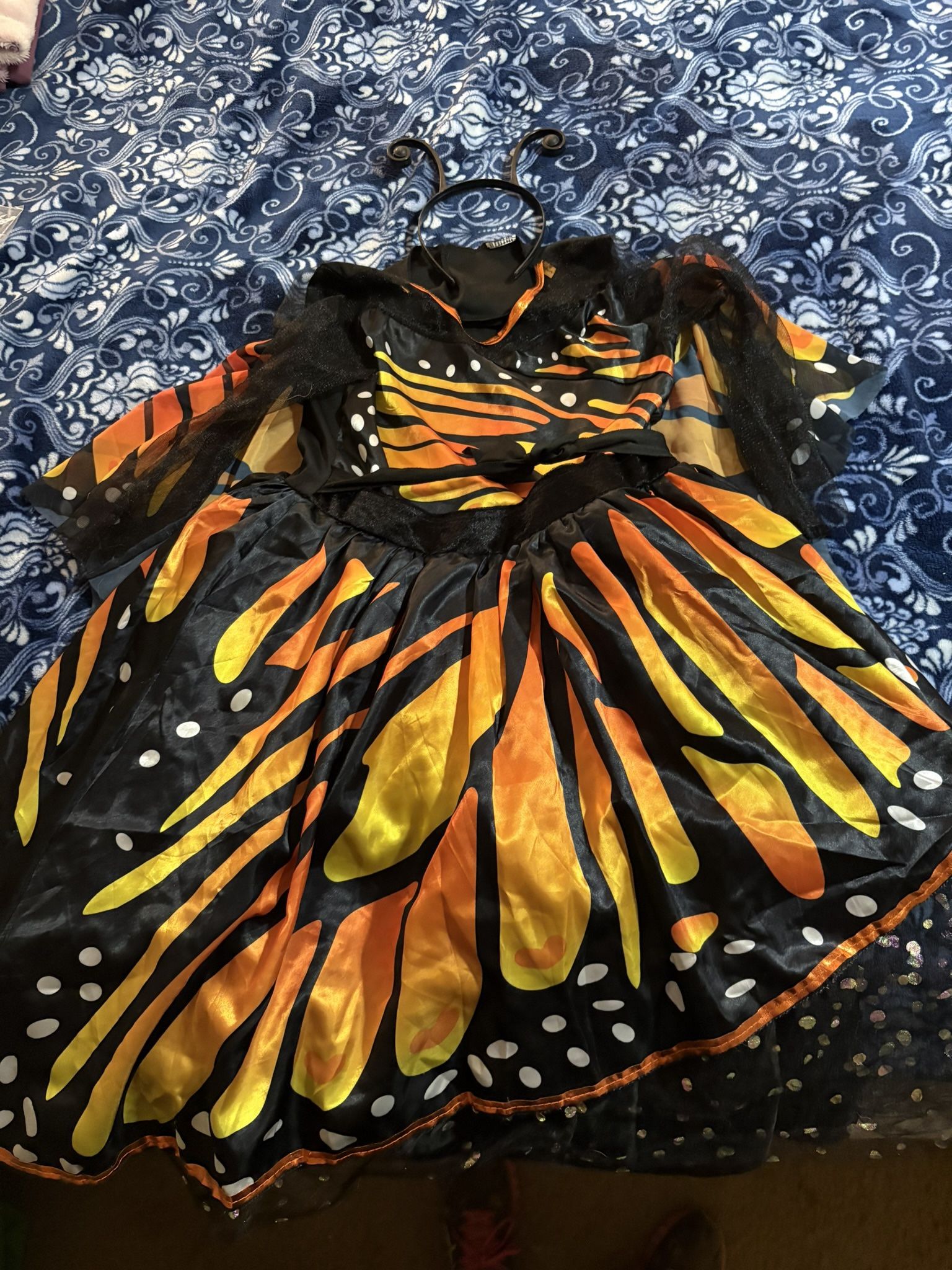 Beautiful monarch butterfly costume dress