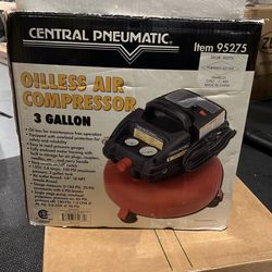 Oilless Air Compressor (Central Pneumatic )