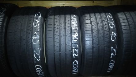 275/45/22 continental used