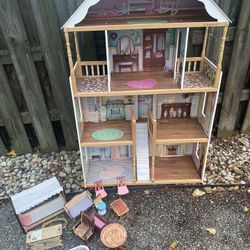 KidCraft Wooden Barbie Dollhouse