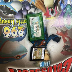 Pokémon Emerald Tested Works Great 100% Authentic Gameboy Advance GBA