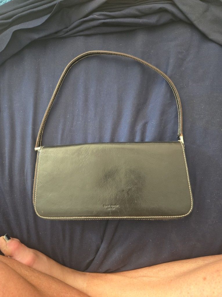 Kate Spade Black Leather Purse