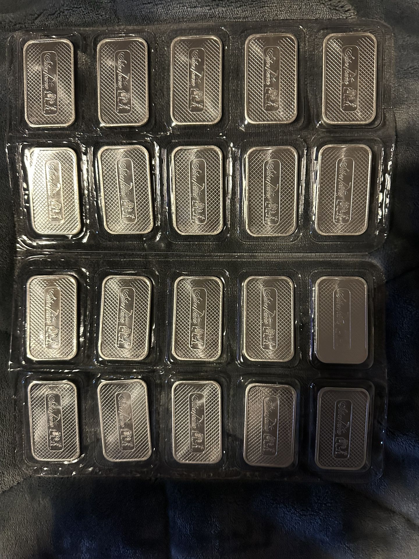 1 Troy Ounce Silver Bars