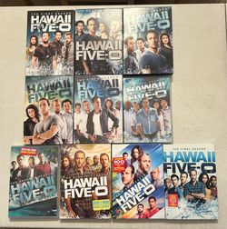 Complete 10 Seasons of Hawaii-5o DVD’S