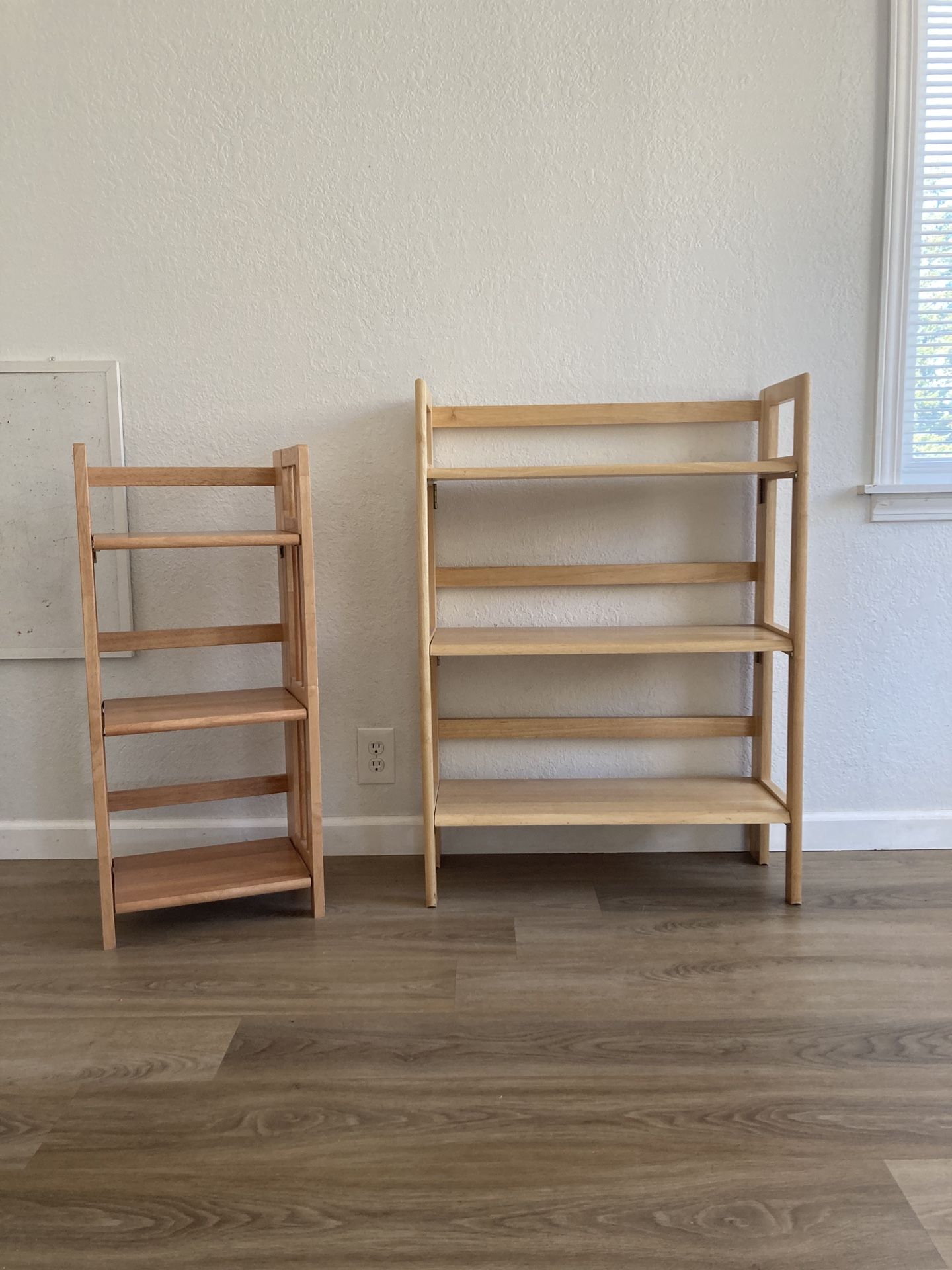 Folding Wood Shelves