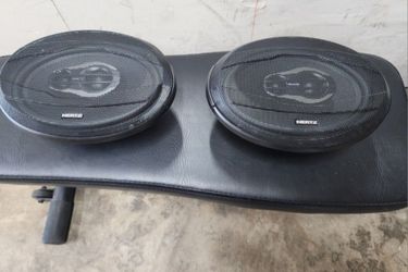 Hertz Mille Pro Series MPX-6903 6x9 Pro Audio Three-Way Coaxial Speakers (Pair) with Grilles