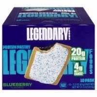 *$15 for 1, $45 for 3 LEGENDARY FOODS: Frosted Blueberry Flavored Protein Pastries