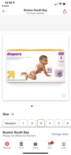 Diapers size 3