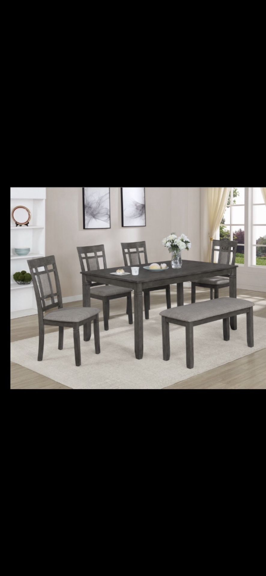 New Dining + Bench Set
