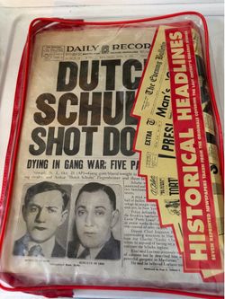 Historical headliners collectible papers set