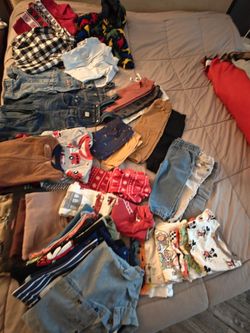 47 pieces of 18 month baby boy clothing