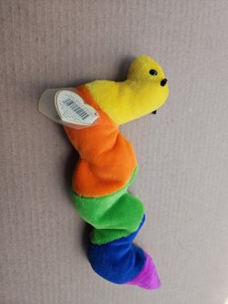 TY Beanie Baby Inch the Inchworm Toy