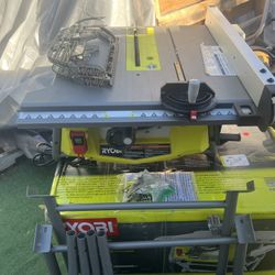 RYOBI 15 Amp 10 in. Table Saw with Folding Stand