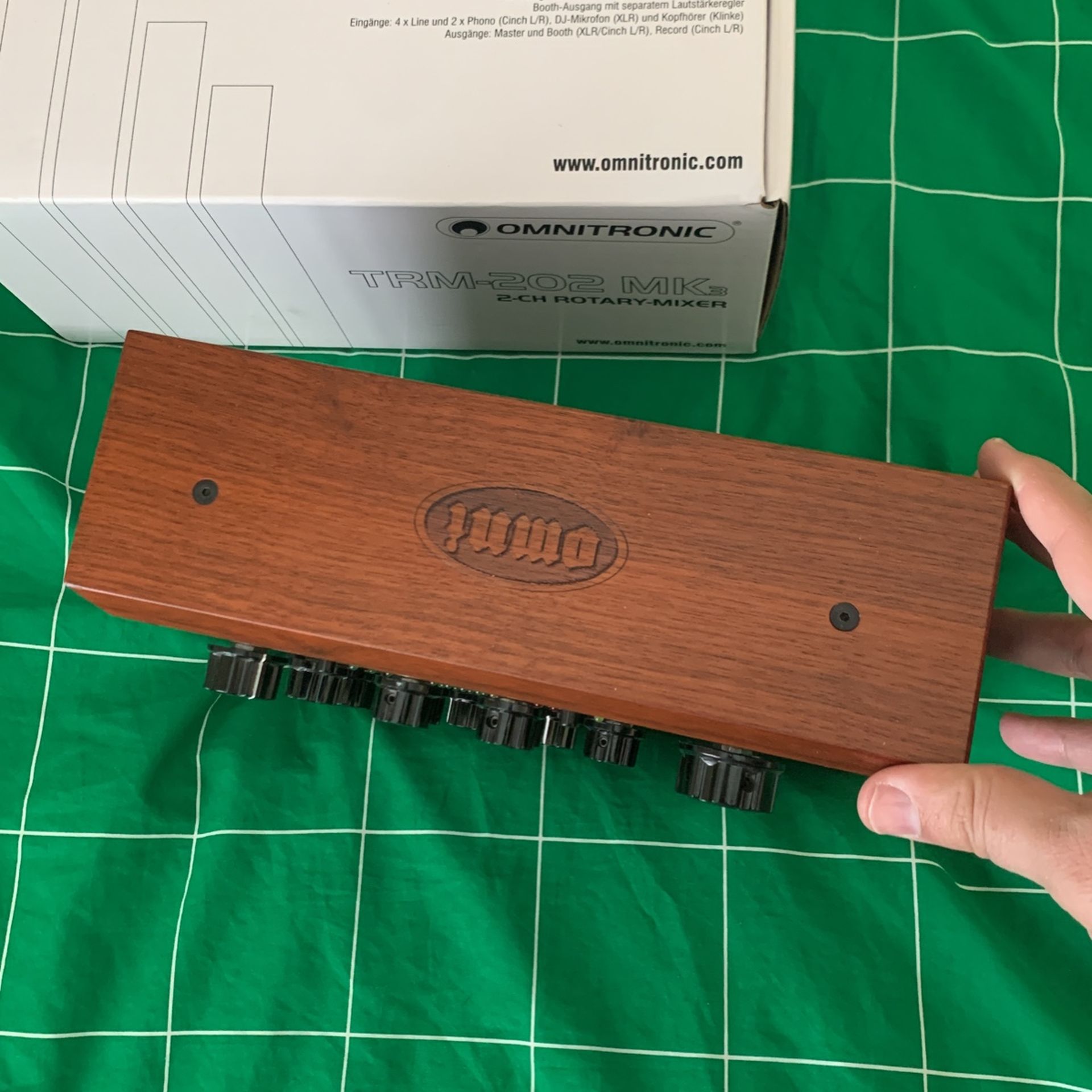 Omnitronic TRM202 Mk3 Rotarymixer for Sale in Rancho Cucamonga, CA