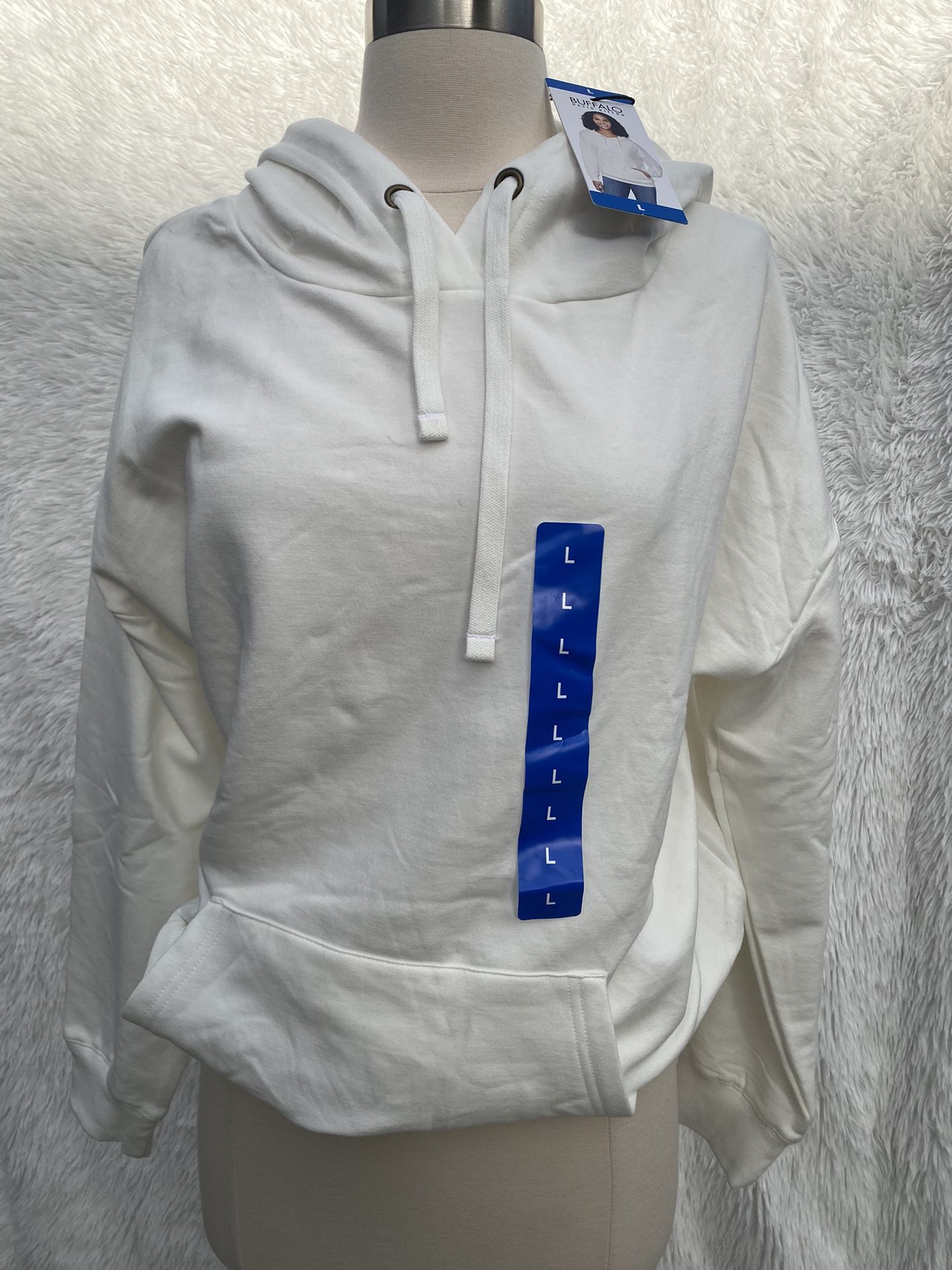 New- Buffalo David Bitton Hooded Sweater in Large