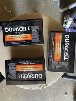 Duracell DURA12-7F 12V 7Ah AGM battery