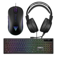 The Poseidon E2 3-in-1 Gaming Combo by GAMDIAS is an essential gaming peripheral set designed to give you everything you need for PC gaming in one pac