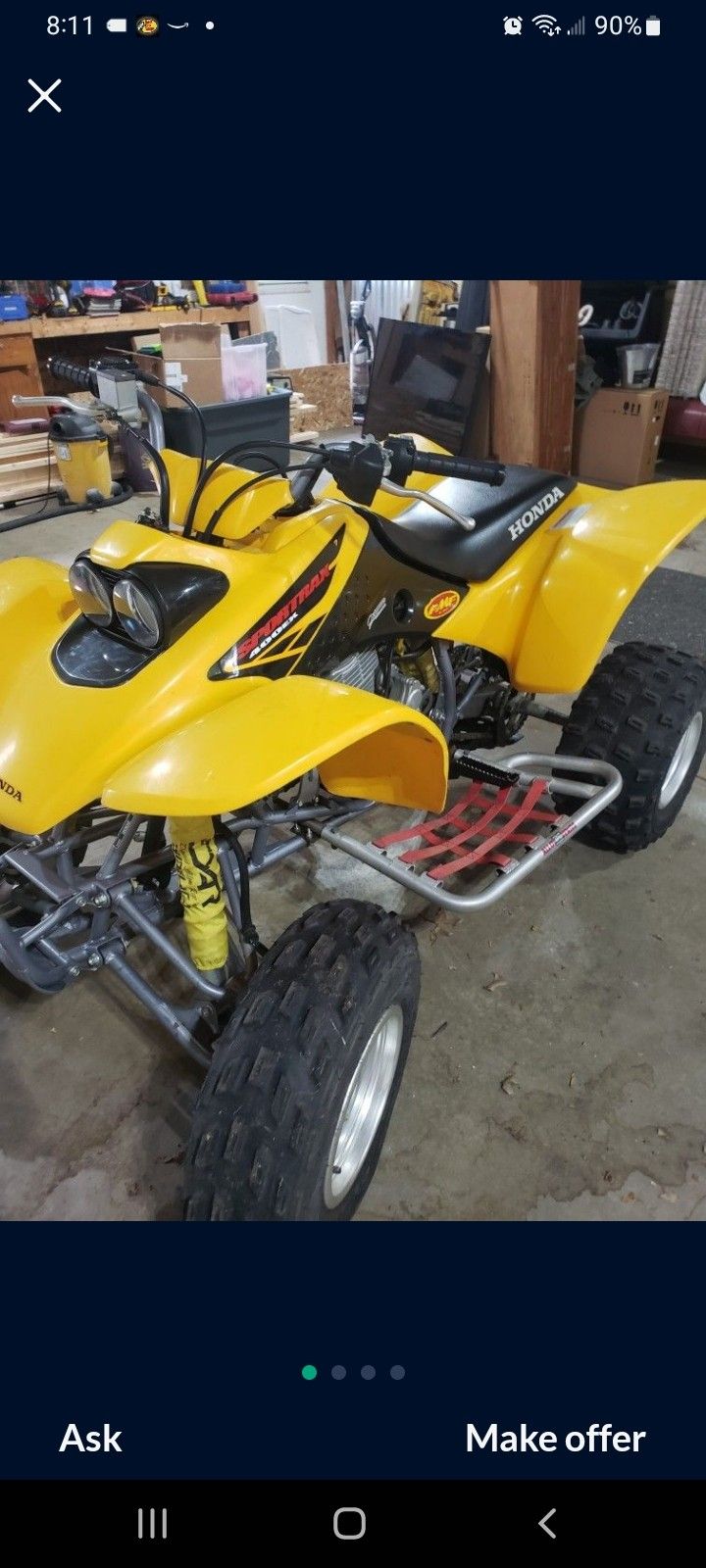 2002 Honda 400EX 400EX 4 Fourweel