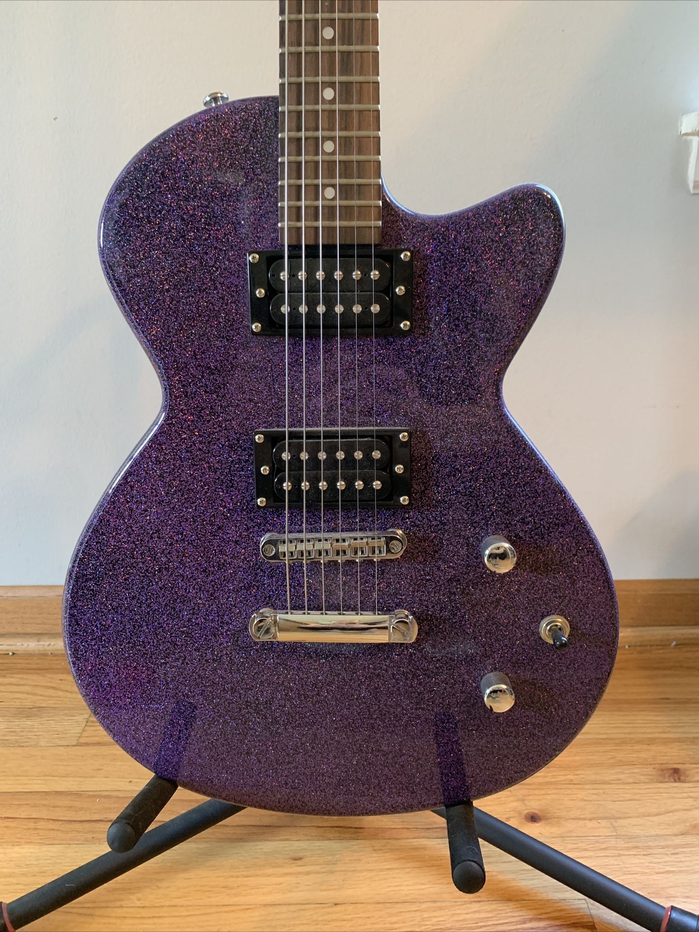 Daisy Rock Guitar Rock Candy Guitar Purple Sparkle for Sale in