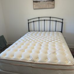 Firm Mattress and Frame 