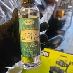 Case of hand sanitizer spray