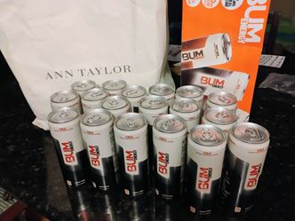 Bum Energy Drinks 18 pack  Cola Flavor