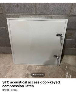 STC Acoustical Access Door with Keyed Compression Latch