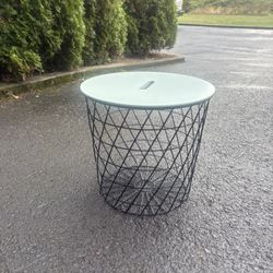 Basket End Table