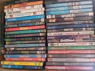Variety of great DVDS