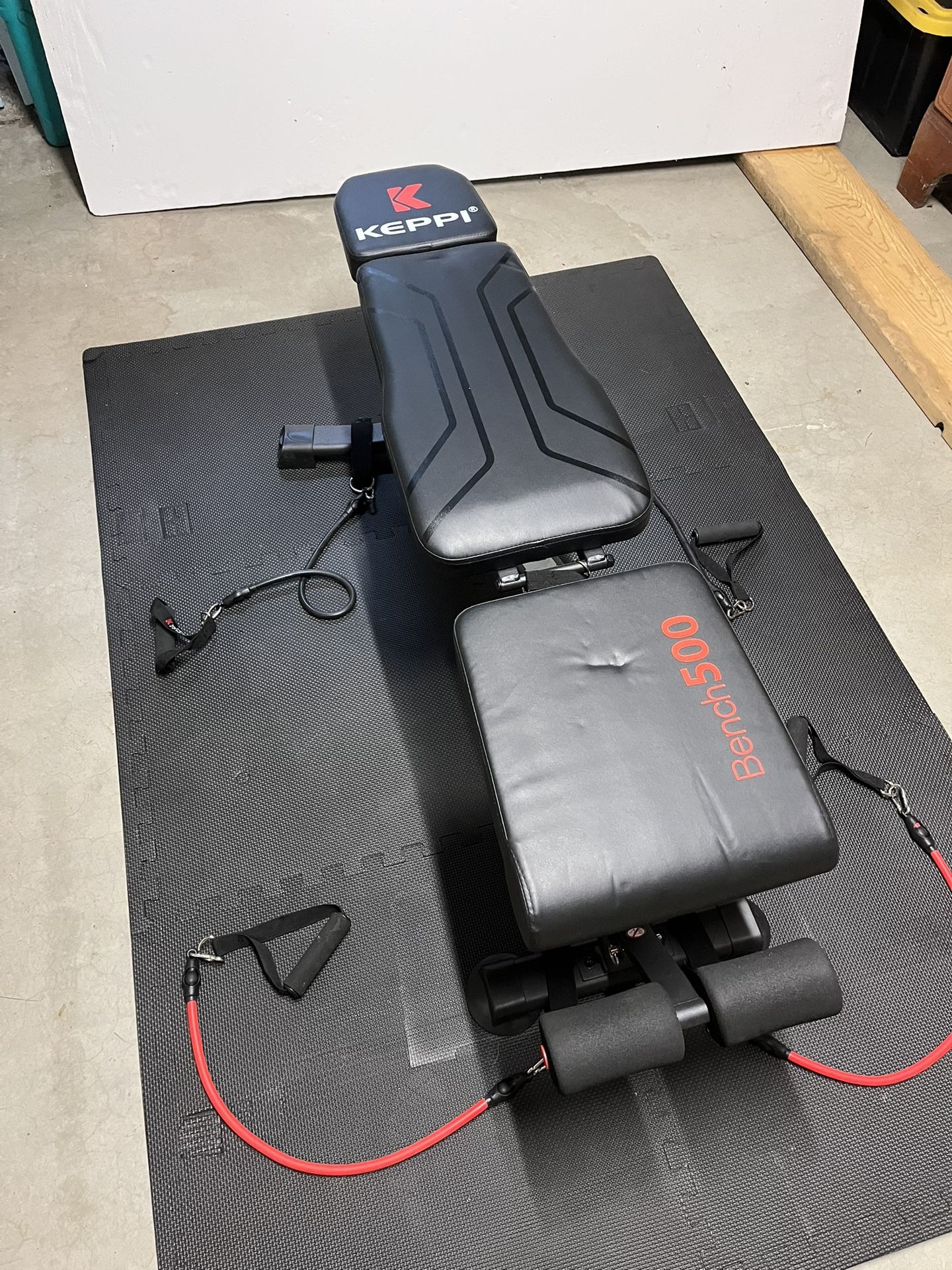 Workout Bench With Mat