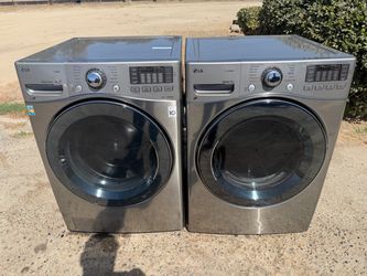 LG Front-Load Washer and Dryer Set