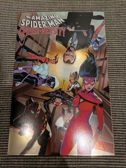 AMAZING SPIDER-MAN: SPIDER-VERSITY #1 PERE PEREZ FOIL VARIANT (MARVEL 2026)!!!