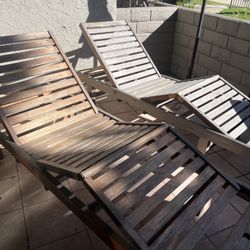 Teak Chaise Lounge Chairs With Cushions