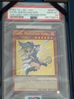 PSA 10 dark magician girl list art En019