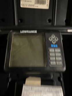 Lowrance X85 sonar unit