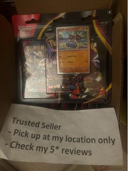 $21 each- Pokemon Pokémon Pitch Black 3-Pack Blister [Binacle] - ME05: Pitch Black (PBL)