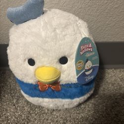 New Disney Donald Duck Fuzzy Squishmellow 