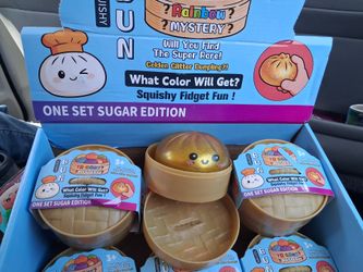 Rainbow mystery dumplings