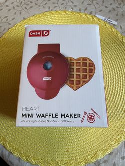 Heart mini waffle Maker