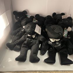 Salvino’s Bammers Beanie Tuxedo Bears 1998 MLB Award Team, 8 Bears, New