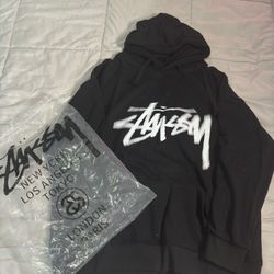 Black Stussy Hoodie