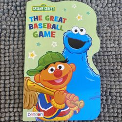 Sesame Street Board Book The Great Baseball Game 